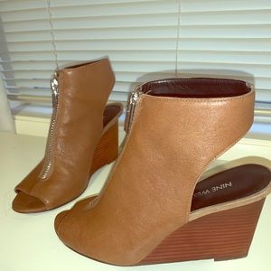 Nine West Peeptoe Booties